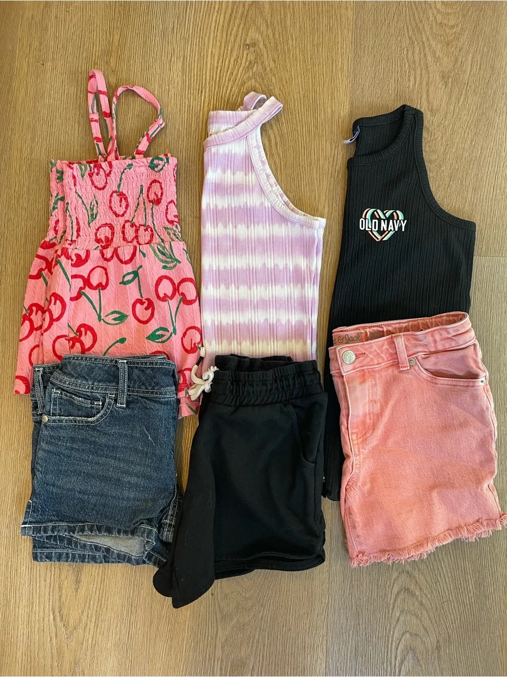 Girls Bundle 10/12 Tank Tops, shorts sets - Cat & Jack, Old Navy, Art Class